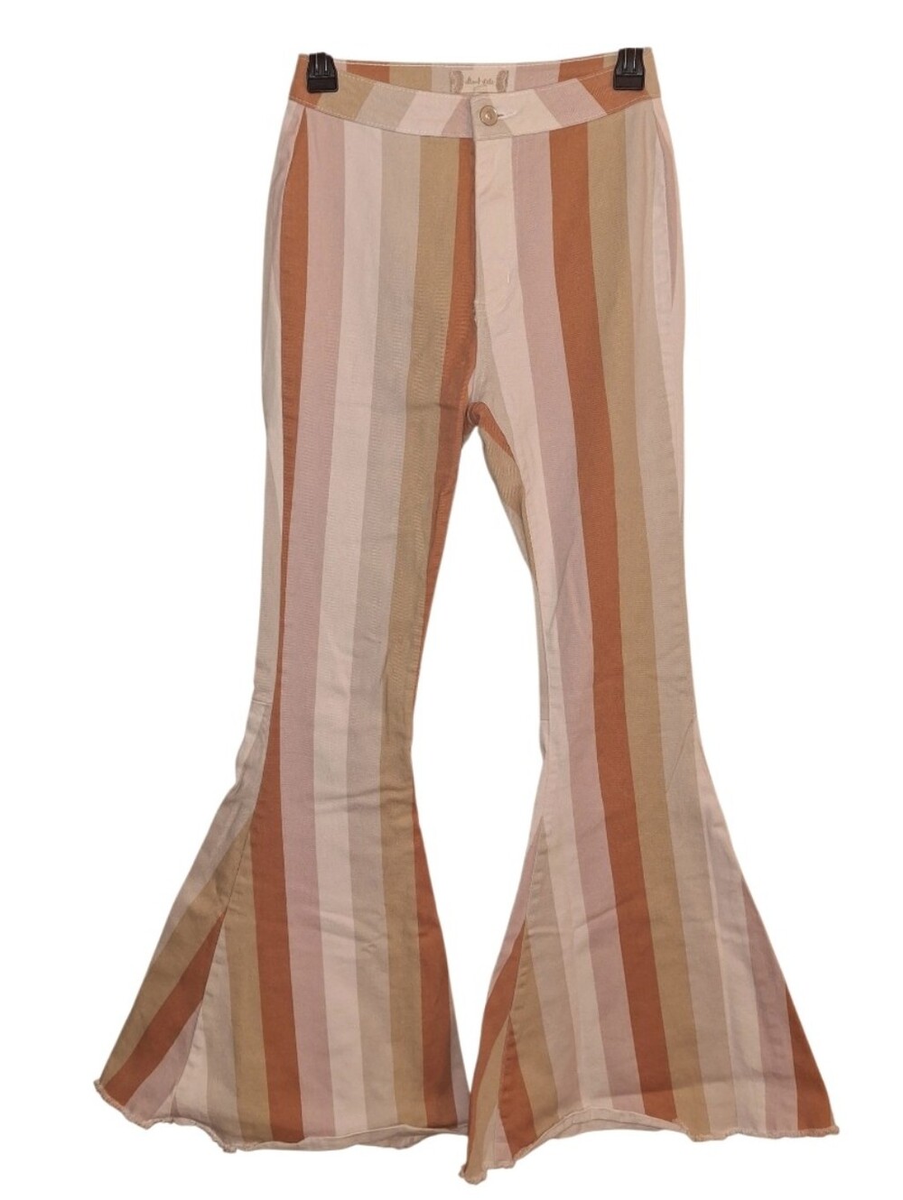 Altar'd State High Rise Super Flare Hippie Boho Rodeo Stretch Jeans Size XS/24